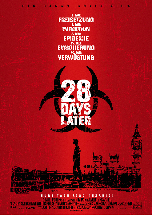 28 Day Later Plakat Kinoposter 28 Day Later Plakat Kinoposter