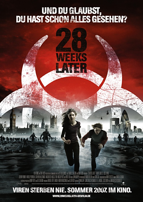 28 Weeks Later Kinoplakat 28 Weeks Later Kinoposter