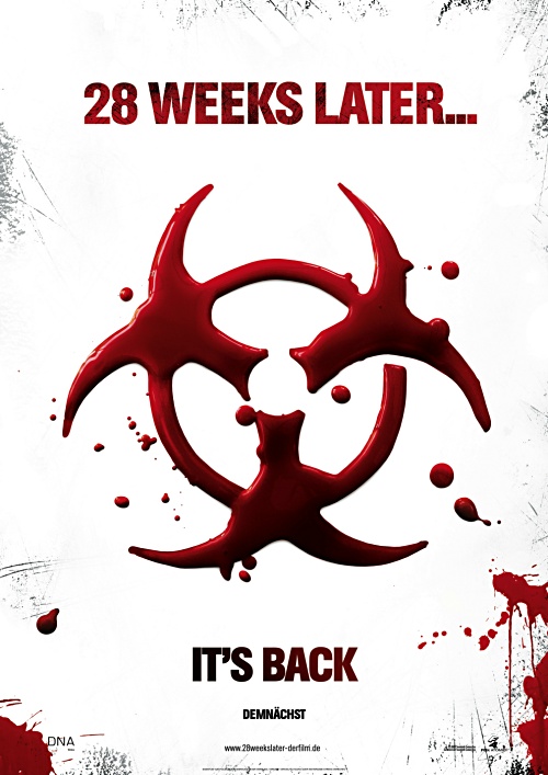28 Weeks Later Poster 28 Weeks Later Kinoposter