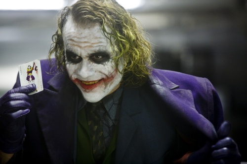 Heath Ledger als Joker in »The Dark Knight«