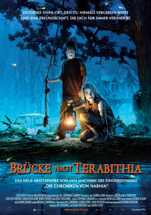 Kinoposter von Brücke nach Terabithia Kinoplakat von Brücke nach Terabithia