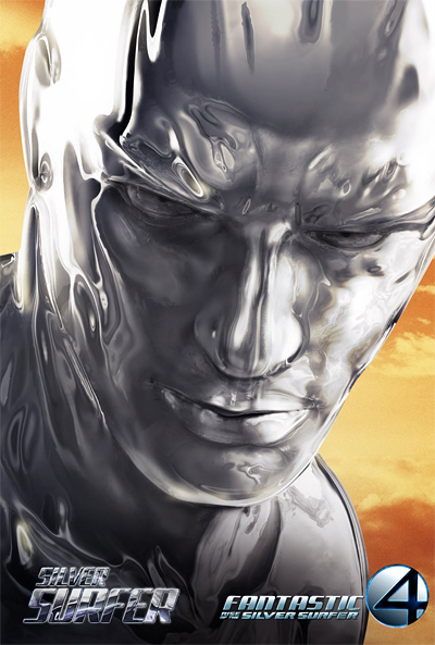 Fantastic Four - The Rise of the Silver Surfer Kinoposter Fantastic Four - The Rise of the Silver Surfer Kinoposter