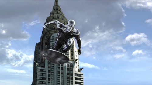 Der Silver Surfer greift New York an! Der Silver Surfer greift New York an!