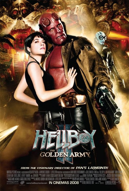 Hellboy 2 Golden Army Poster Hellboy 2 Golden Army Poster