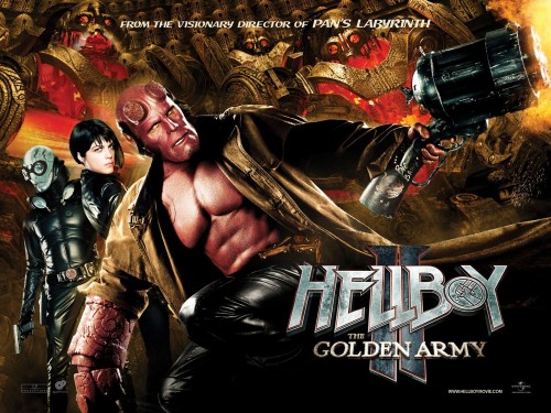 Hellboy 2 Golden Army Poster Hellboy 2 Golden Army Poster