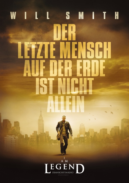 I am legend Kinoposter I am legend Kinoposter