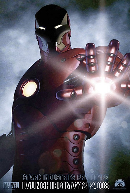 Iron Man Teaser Kinoposter Iron Man Teaser Kinoposter