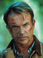 Sam Neill in Jurassic Park 3