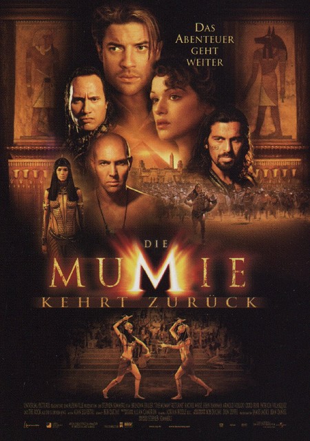 Kinoplakat zu Die Mumie kehrt zurück Kinoposter zu The Mummy Returns
