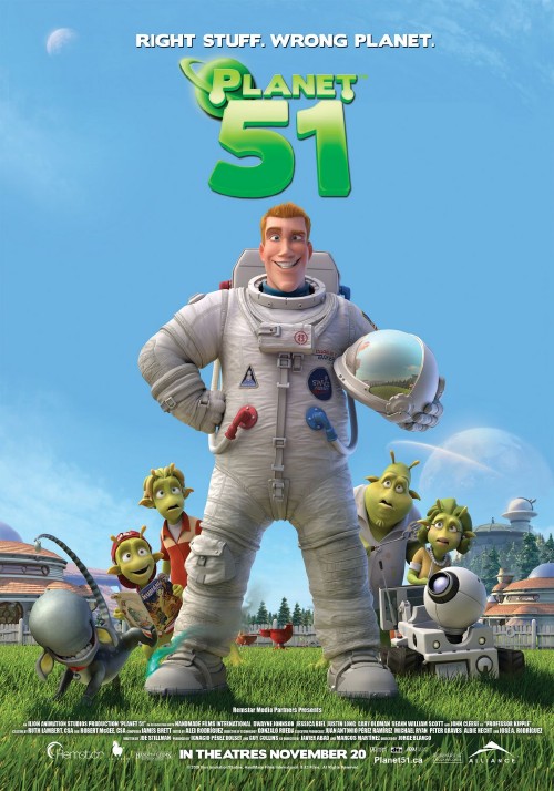 Kinoposter Planet 51 Kinoposter Planet 51