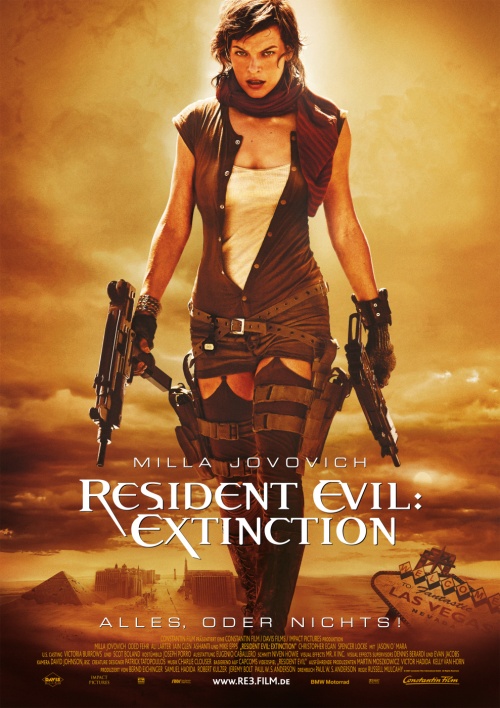 Resident Evil 3 Kinoposter Resident Evil 3 Kinoplakat