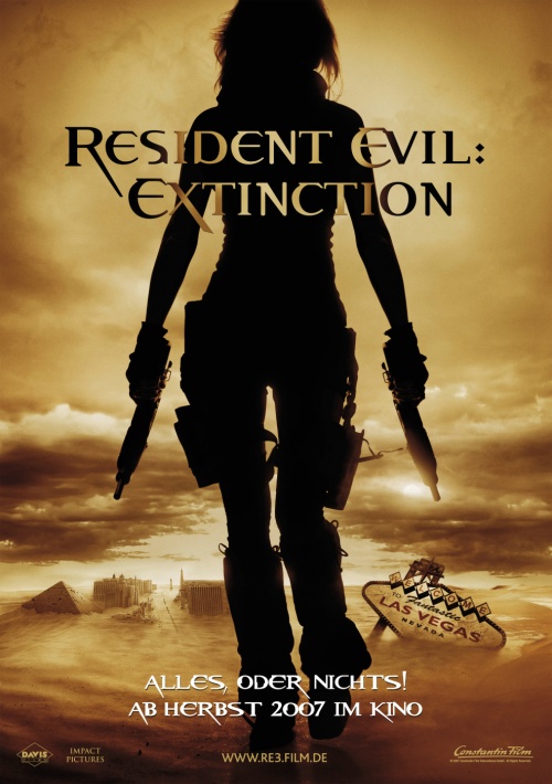 Resident Evil: Extinction Kinoposter Resident Evil: Extinction Kinoposter