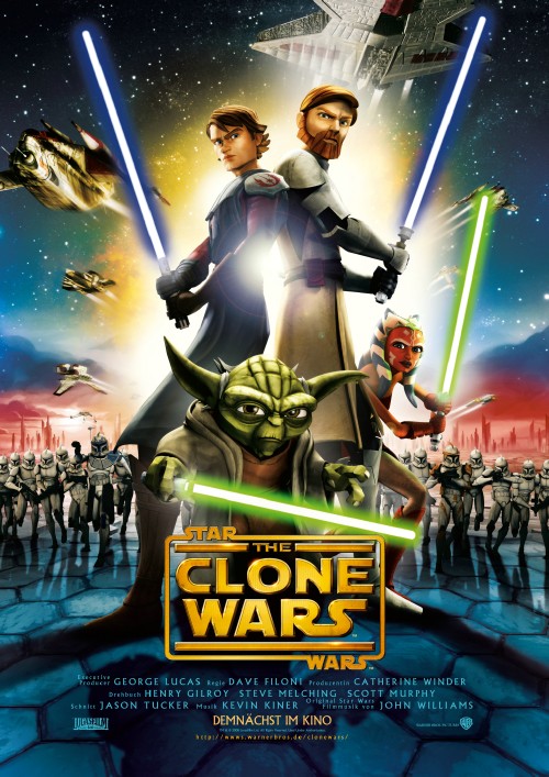 Star Wars: The Clone Wars Kinoposter Star Wars: The Clone Wars Kinoposter