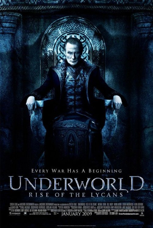 Underworld: Rise of the Lycans Kinoposter Underworld: Rise of the Lycans Kinoposter