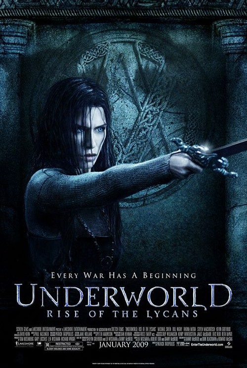 Underworld: Rise of the Lycans Kinoposter Underworld: Rise of the Lycans Kinoposter