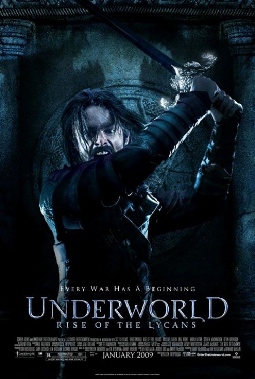 Underworld: Rise of the Lycans Kinoposter Underworld: Rise of the Lycans Kinoposter