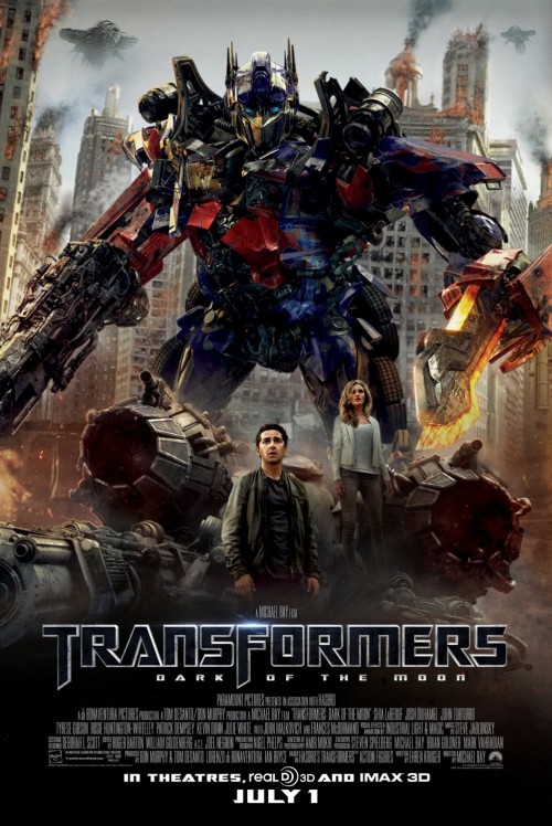Transformers 3: Dark of the Moon Kinoposter