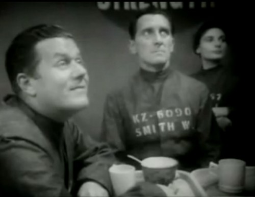 Peter Cushing als Winston Smith