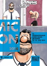 Illustration: Ralf König © Internationaler Comic-Salon Erlangen