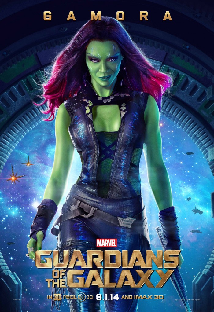 Poster Guardians of the Galaxy Gamora