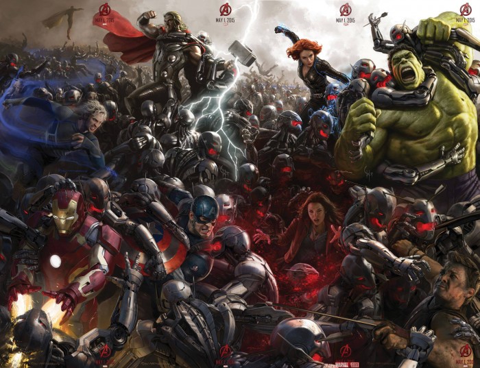 Avengers Age of Ultron Poster Alle Teile