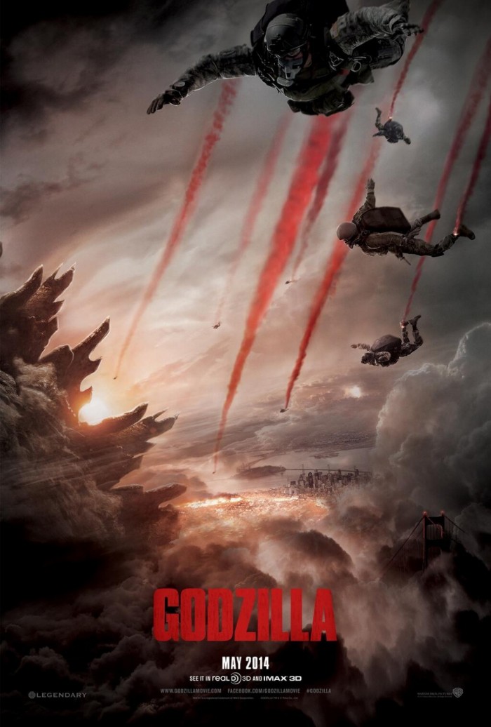 Kinoposter Godzilla 2014