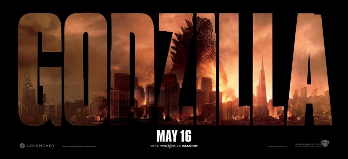 Kinoposter Godzilla 2014