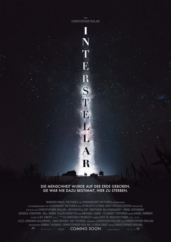 Kinoposter zu Interstellar