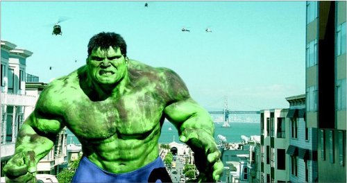 Der Hulk in San Fransisco
