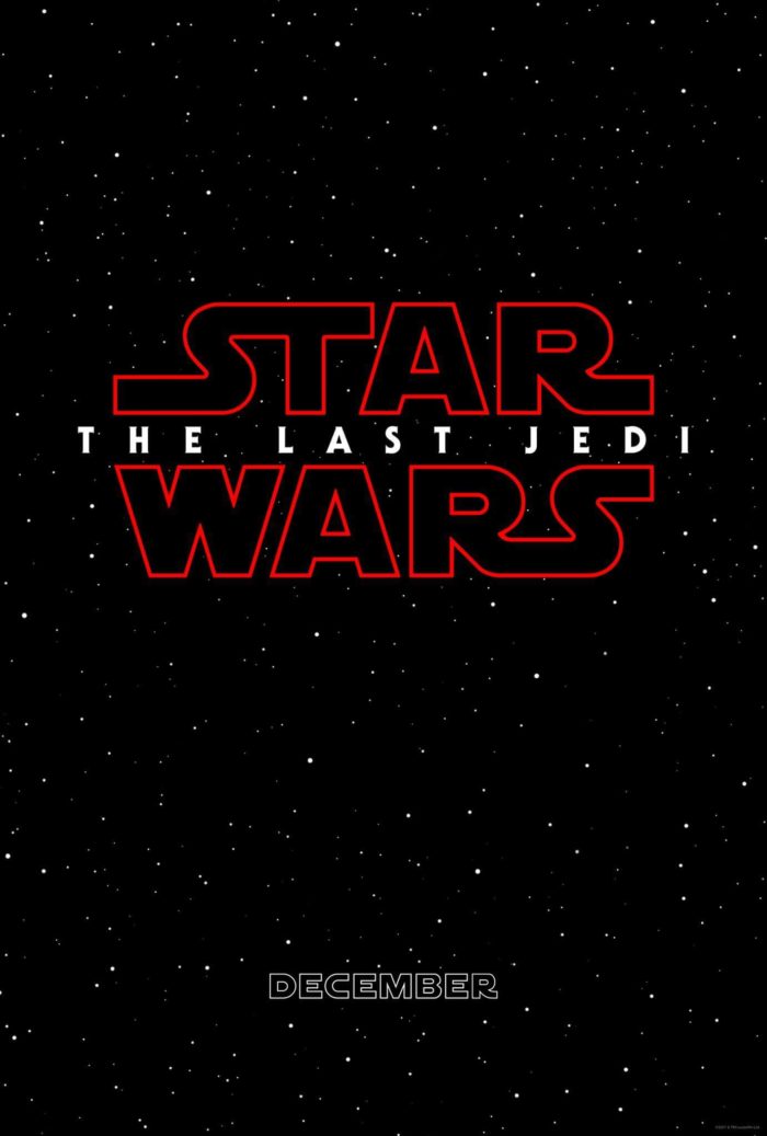 Kinoposter Star Wars Die letzten Jedi