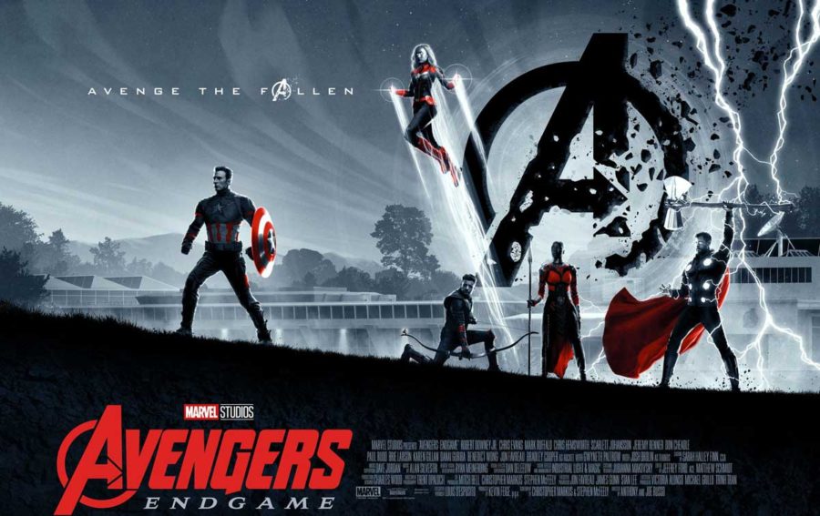 Avengers Endgame Poster Avenge the Fallen